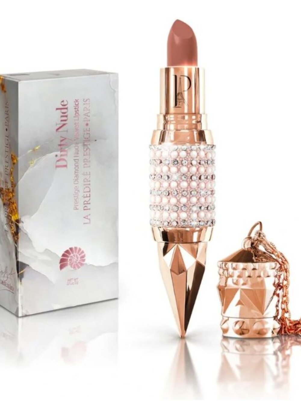 Dirty Nude Prestige Diamond Nude Velvet Lipstick